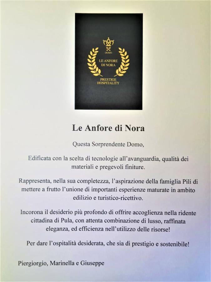 Le Anfore Di Nora Domo Pula Exterior foto